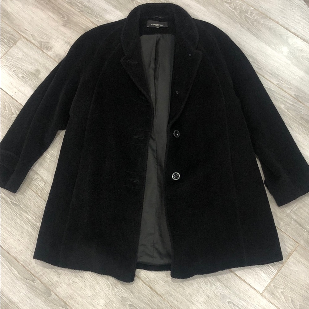 Jones New York Black Teddy Jacket